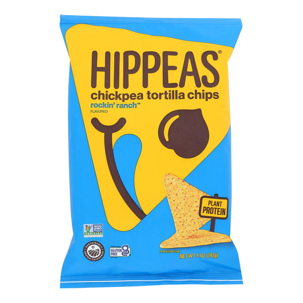 Hippeas - Tortilla Chip Chickpea Vegan Ranch - Case Of 12-5 Ounce - GreatEagleInc