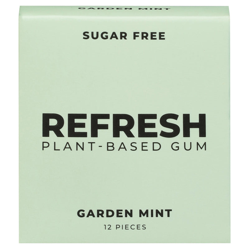 Refresh Gum - Gum Garden Mint - Case Of 12-12 Count