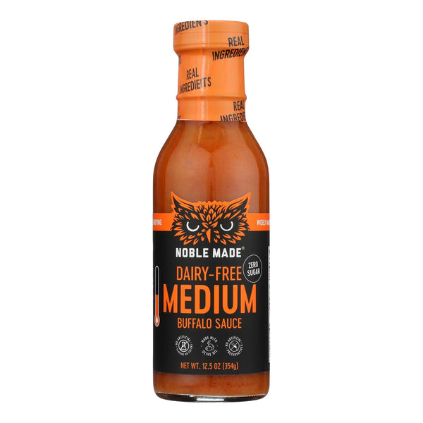 Noble Made - Sauce Buffalo Medium - Case Of 6-12.5 Ounces - GreatEagleInc