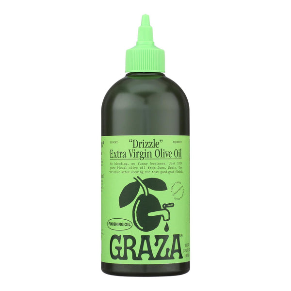 Graza - Oil Drizzle Squeeze Extra Virgin Olive Oil - Case Of 6-16.9 Fluid Ounces - GreatEagleInc