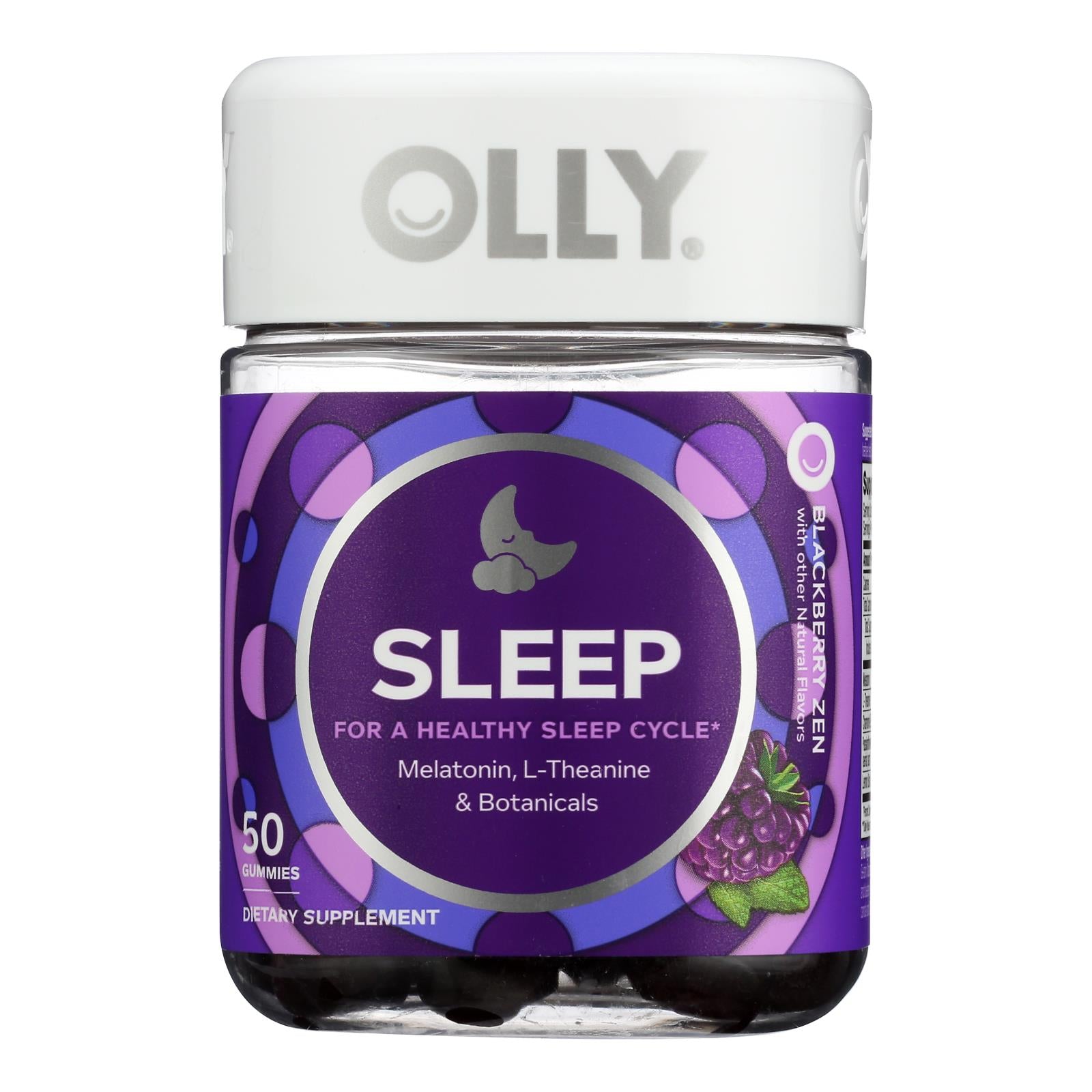 Olly - Supplement Restful Sleep Blackberry - Case Of 3-50 Count - GreatEagleInc