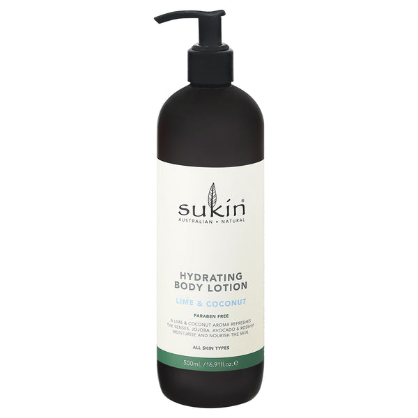 Sukin - Body Lotion Lime Coconut - 1 Each-16.91 Fluid Ounces - GreatEagleInc