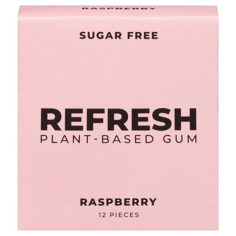Refresh Gum - Gum Raspberry - Case Of 12-12 Count