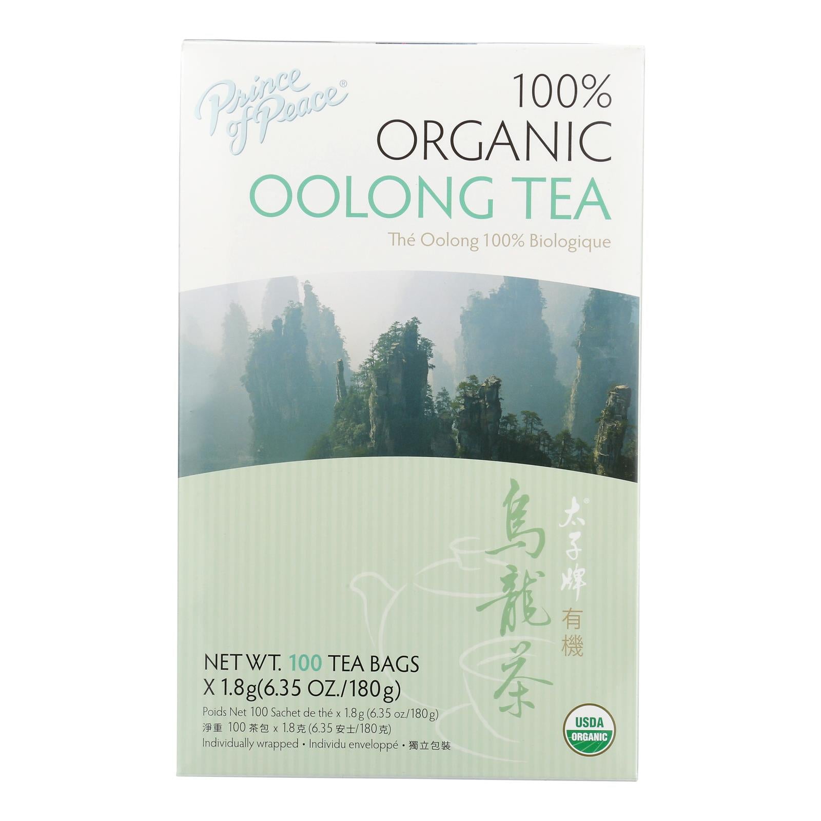 Prince Of Peace - Tea Organic Oolong - 1 Each-100 Bag - GreatEagleInc
