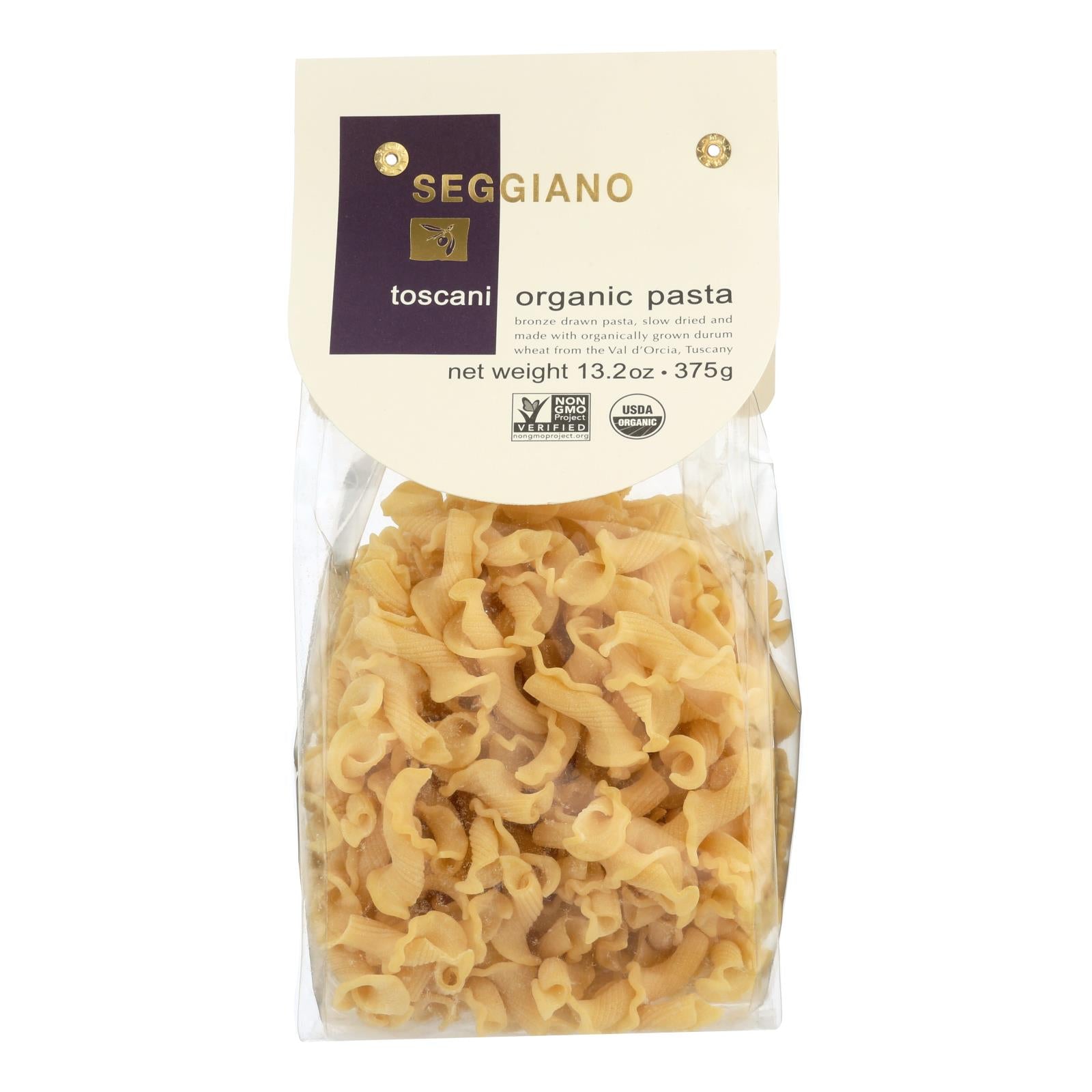 Seggiano - Pasta Organic Toscani - Case Of 6-13.2 Ounces - GreatEagleInc