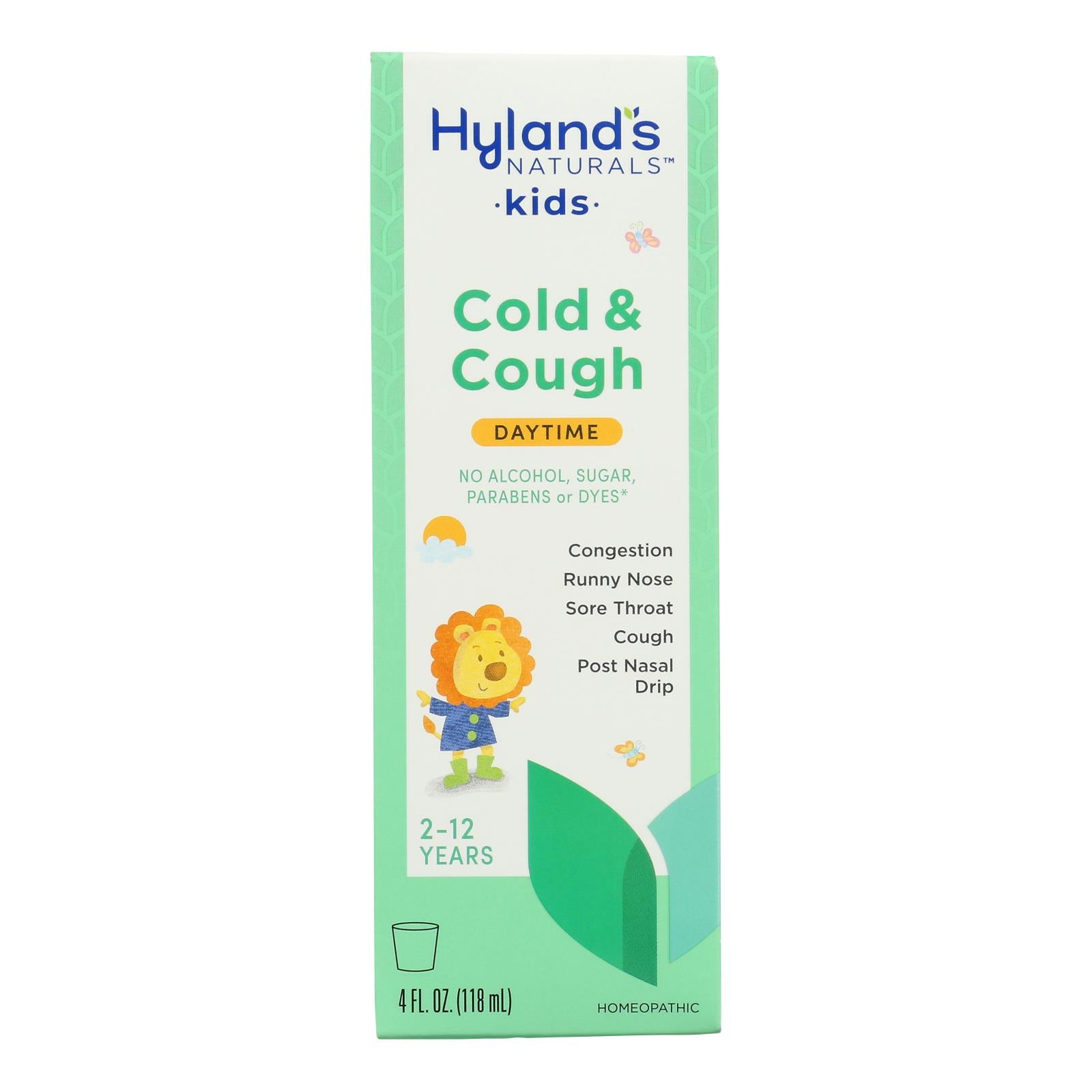 Hyland's - 4kids Cold 'n Cough - Case Of 3-4 Fluid Ounces - GreatEagleInc