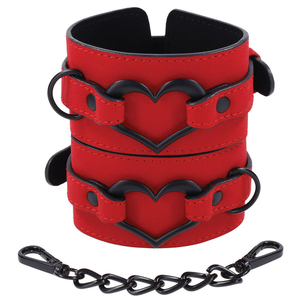 Amor Handcuffs - Red - GreatEagleInc