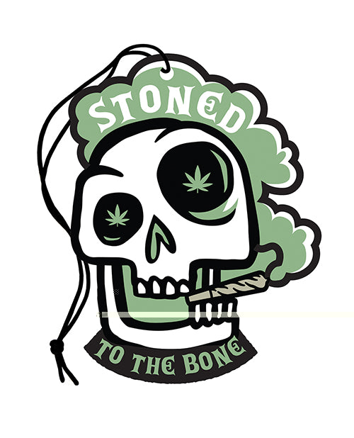 'wood Rocket Stoned To The Bone Air Freshener - Pine - GreatEagleInc