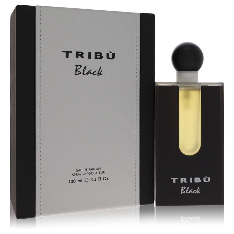 Tribu Black by Benetton Eau De Parfum Spray 3.3 oz for Men Default Title