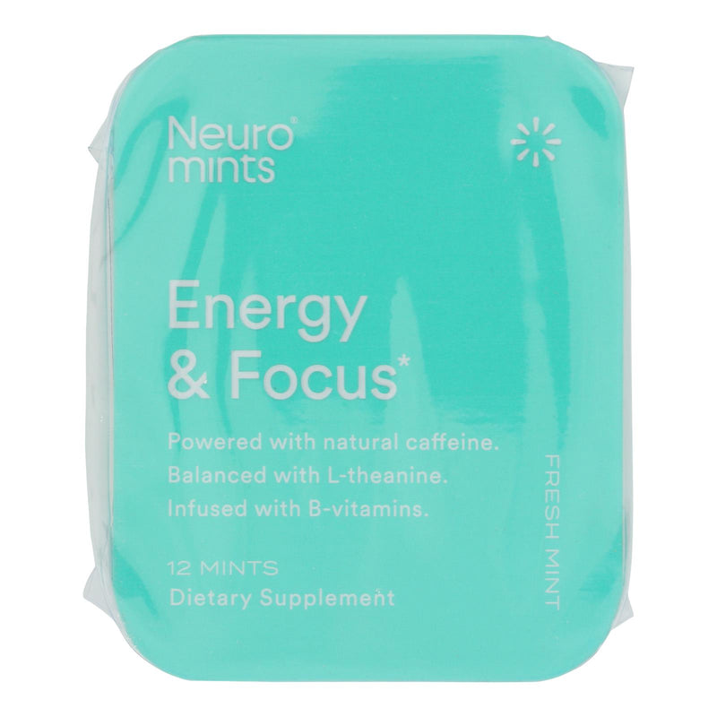 Neuro - Mint Enrgy&fcs Fresh Mint - Case Of 12-12 Ct