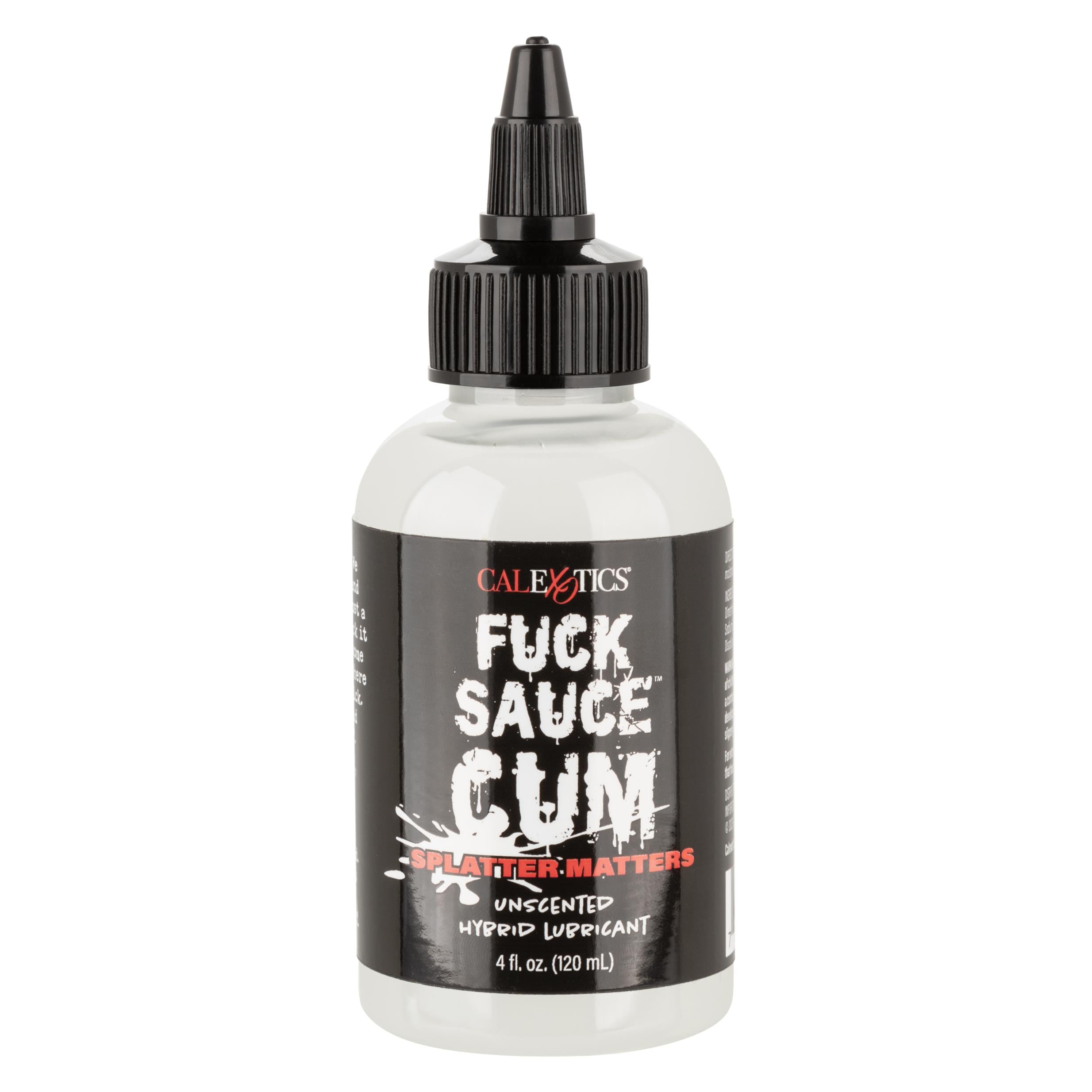Fuck Sauce Unscented Cum Hybrid Lubricant - 4 Oz - GreatEagleInc