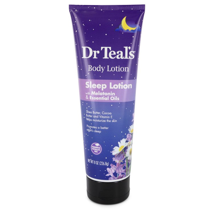 Dr Teal's Sleep Lotion by Dr Teal's Sleep Lotion with Melatonin & Essential Oils Promotes a better night's sleep (Shea butter, Cocoa Butter and Vitamin E 8 oz for Women Default Title