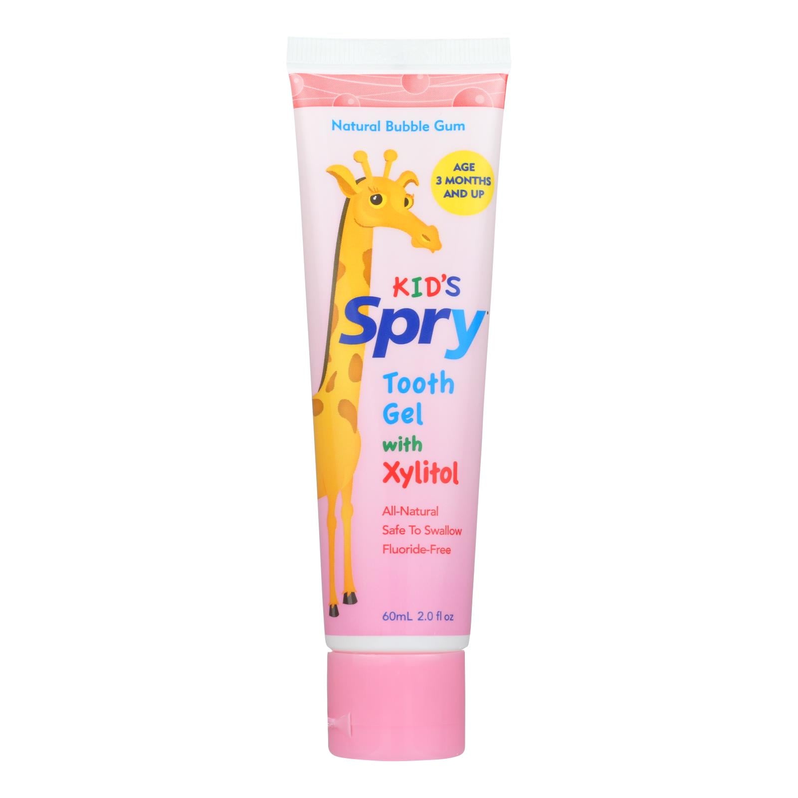 Spry Kid's Tooth Gel - 2 Fl Oz. - GreatEagleInc
