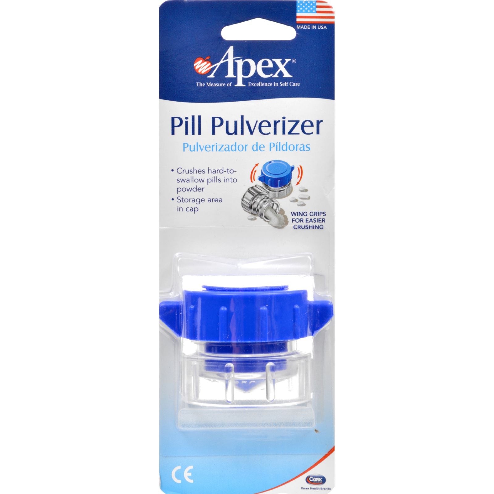 Pill Crusher Pill Pulverizer - Apex - 1 Count - Eco-Friendly Home & Grocery
