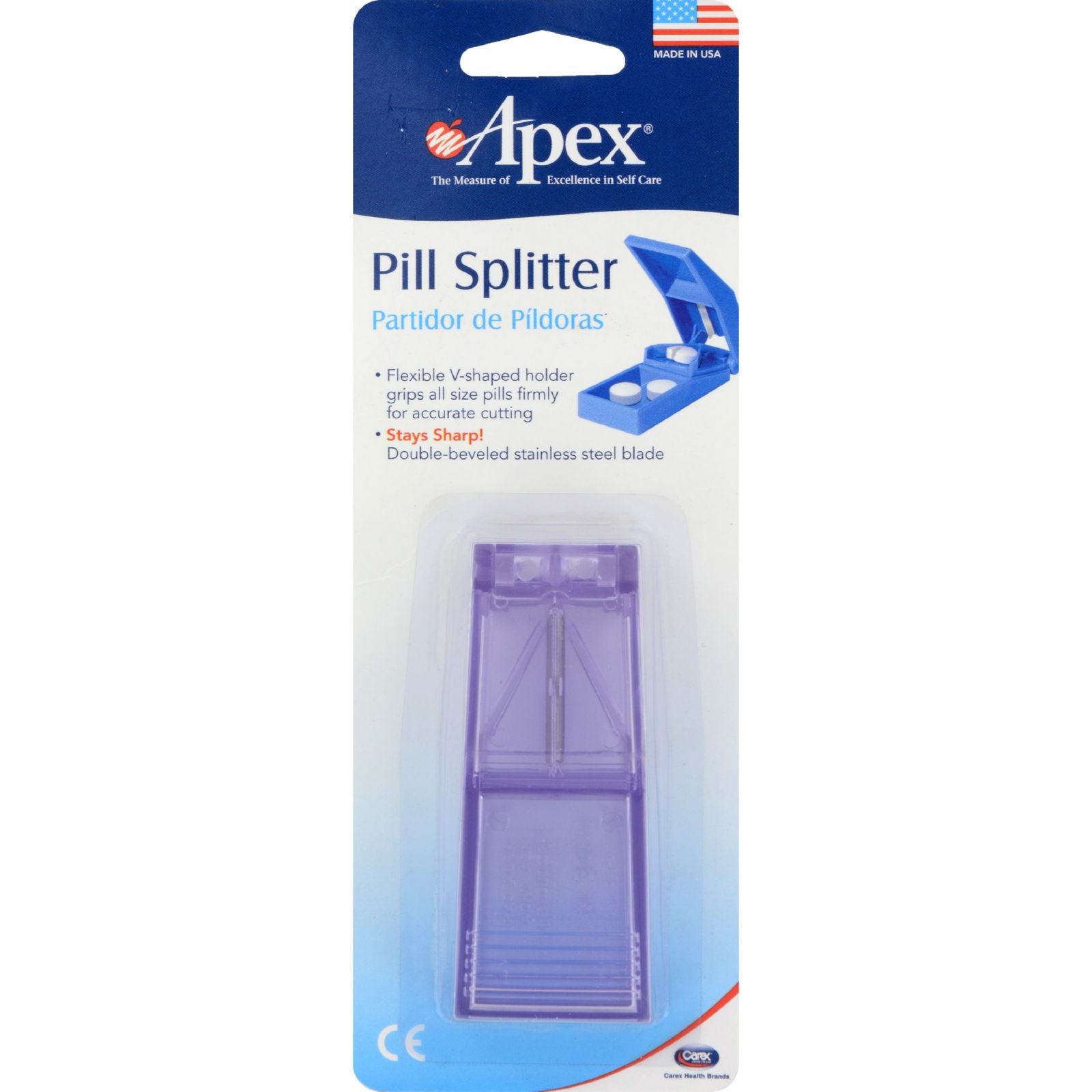 Pill Crusher Pill Splittler - Apex - Large - 1 Count - GreatEagleInc
