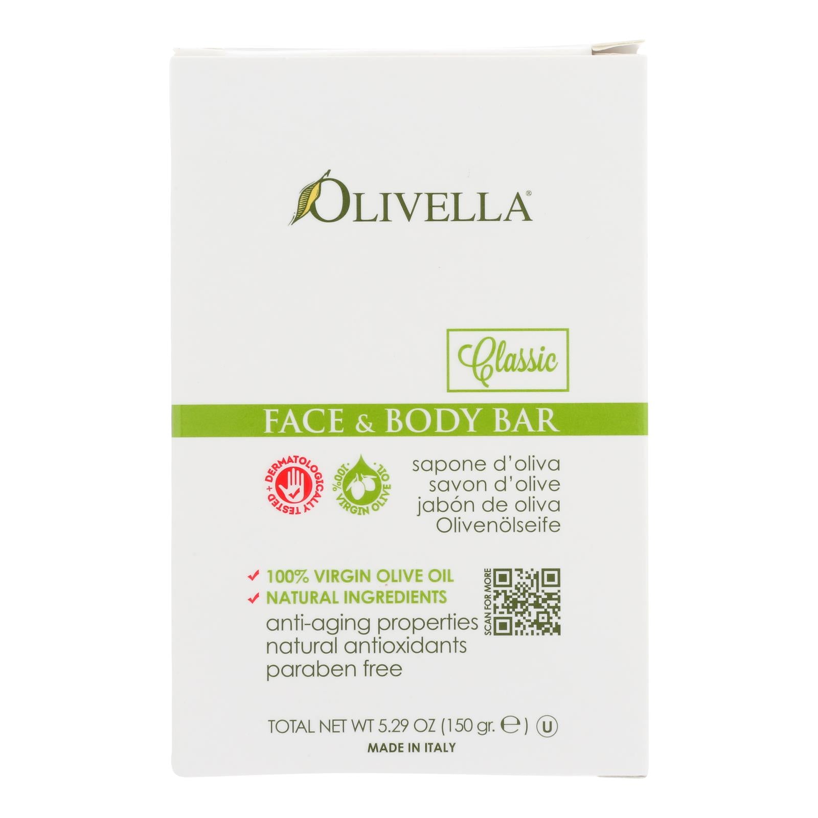 Olivella Face And Body Bar - 5.29 Oz - GreatEagleInc
