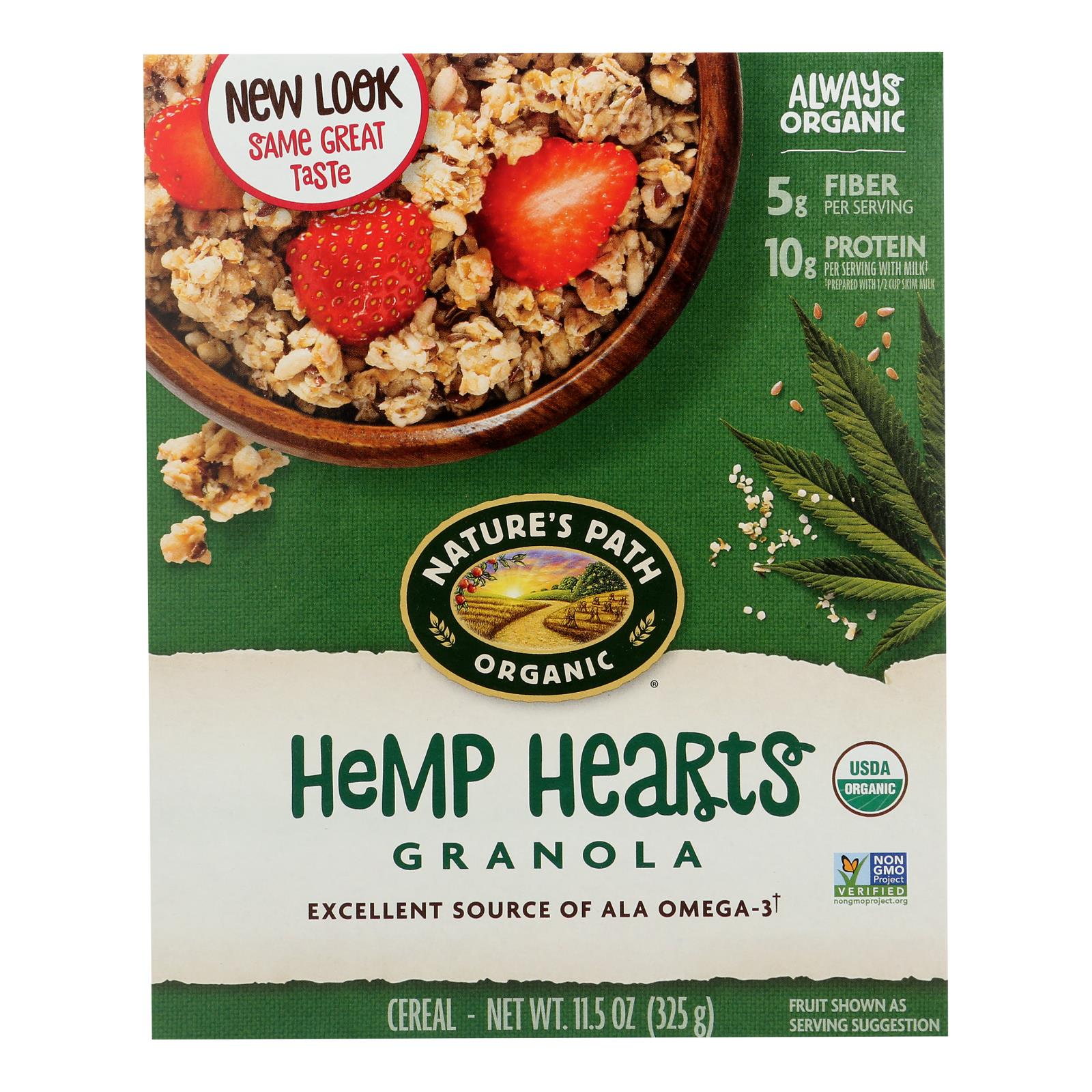Nature's Path Organic Hemp Plus Granola - Case Of 12 - 11.5 Oz. - GreatEagleInc
