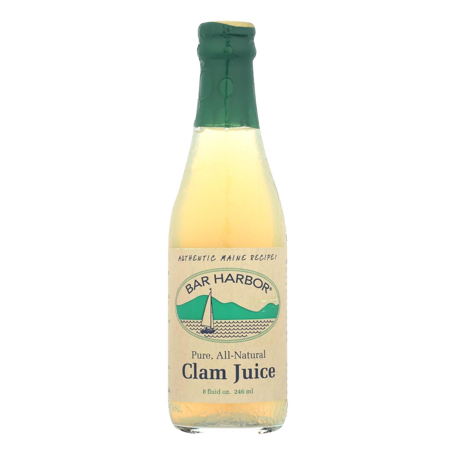 Bar Harbor - Clam Juice - Case Of 12 - 8 Fl Oz. - GreatEagleInc