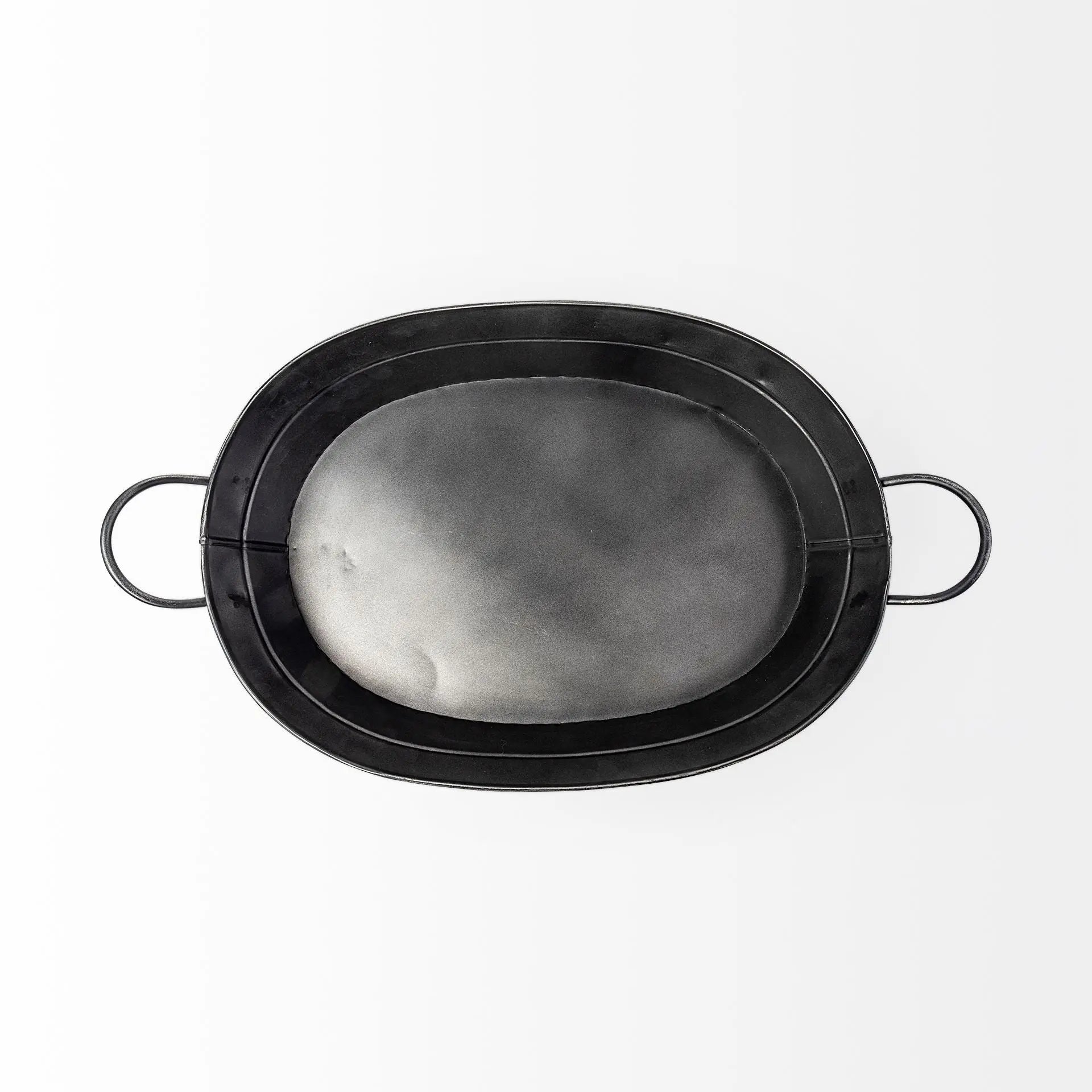 14" Black Metal Basket Homeroots Office