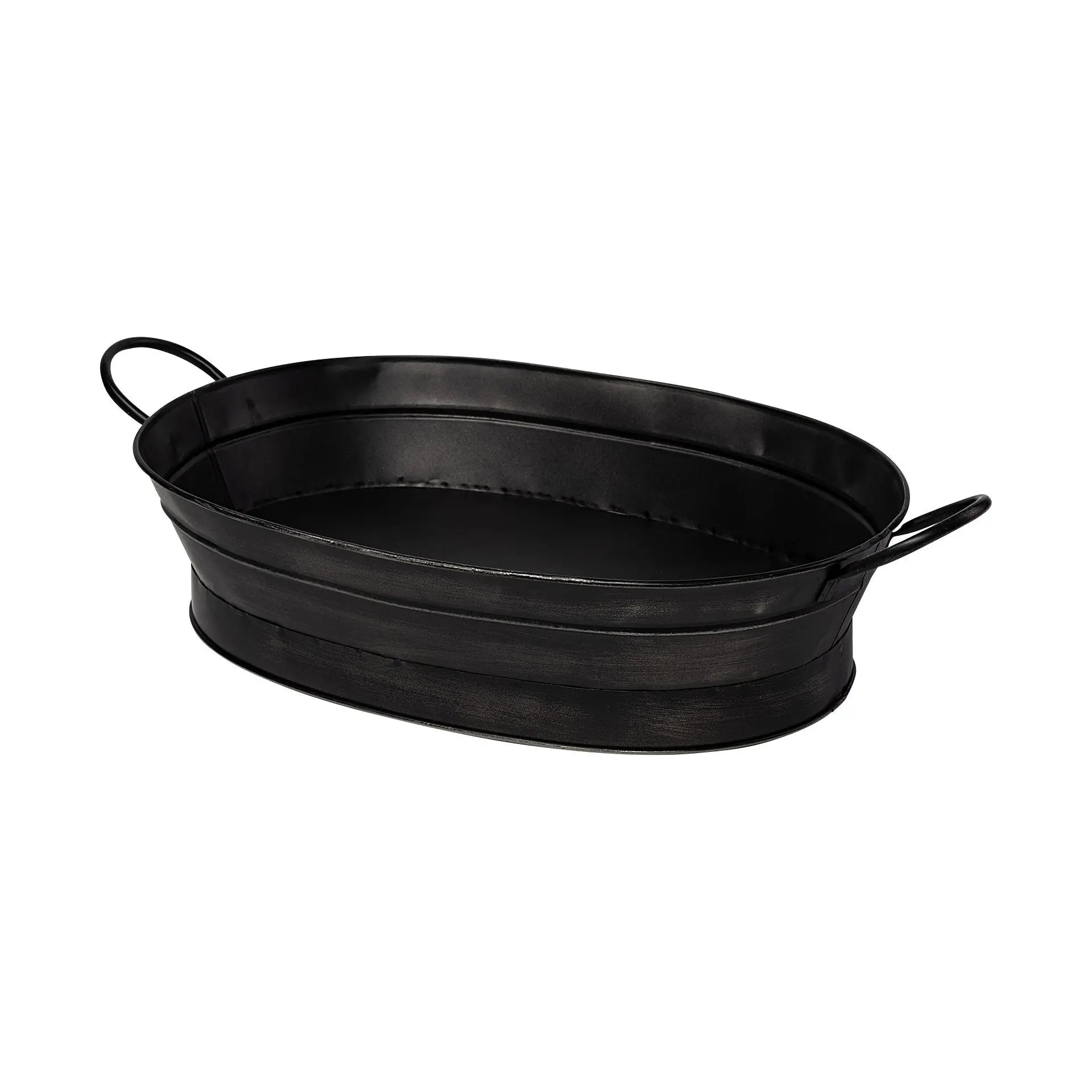 14" Black Metal Basket Homeroots Office