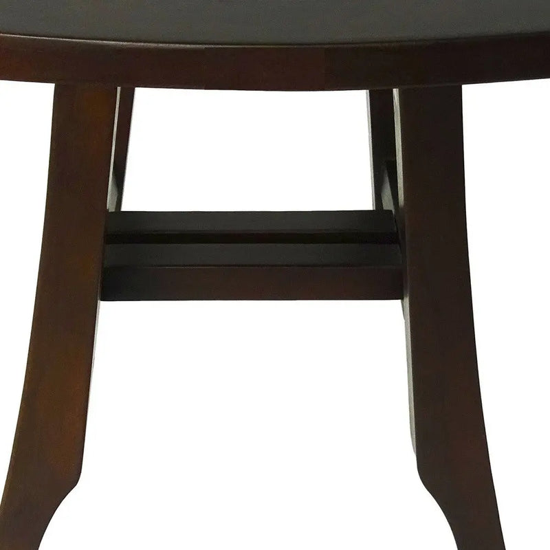 14" Brown Teak Shower Bench Homeroots Bed & Bath