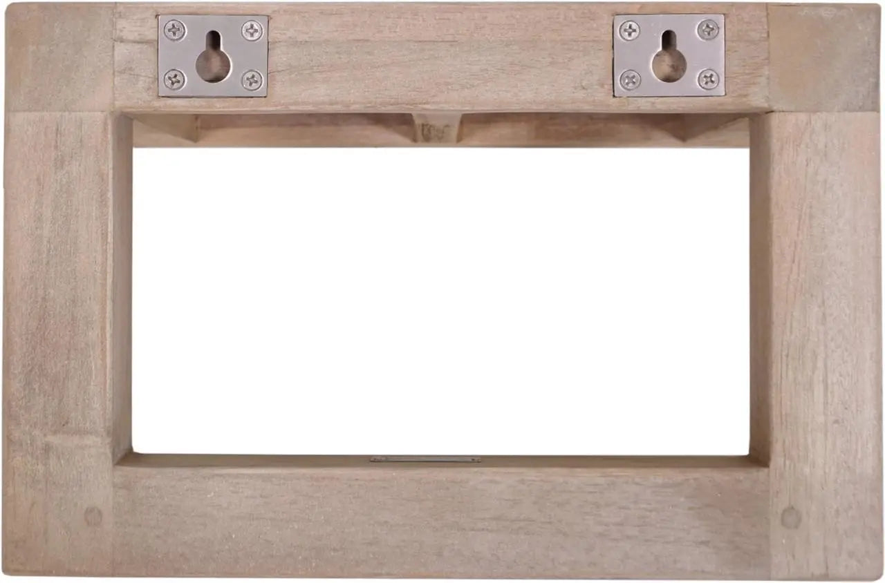 14" Brown Wood Wall Mounted Floating Shelf Homeroots Organization