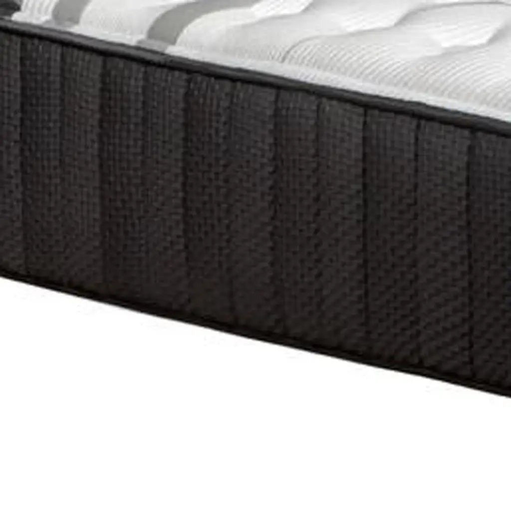 14" Graphite And Titanium Infused Full Double Gel Memory Foam Firm Hybrid Mattress Homeroots Bed & Bath