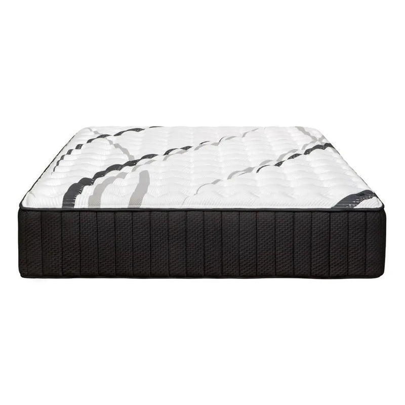 14" Graphite And Titanium Infused King Gel Memory Foam Firm Hybrid Mattress Homeroots Bed & Bath