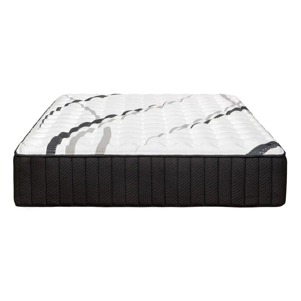 14" Graphite And Titanium Infused RV King 72 x 80 Gel Memory Foam Firm Hybrid Mattress Homeroots Bed & Bath