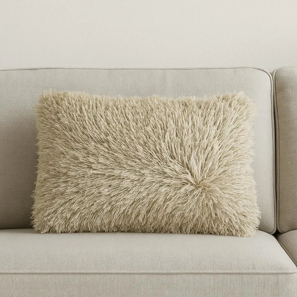 14" X 20" Beige Throw Pillow Homeroots Home Decor
