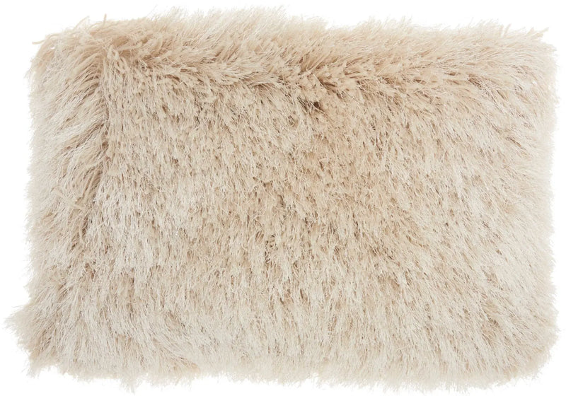 14" X 20" Beige Throw Pillow Homeroots Home Decor