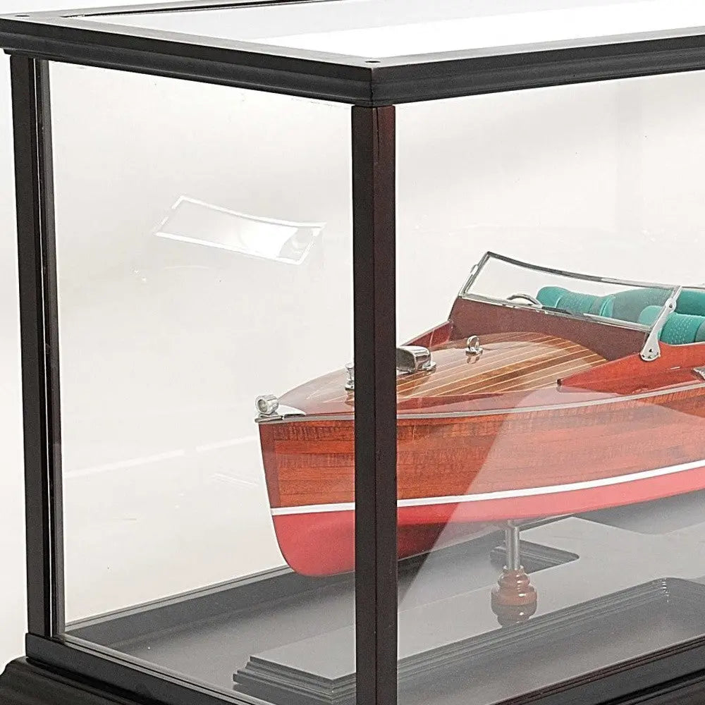 14" X 37.5" X 15" Display Case For Speed Boat Homeroots Kitchen & Dining