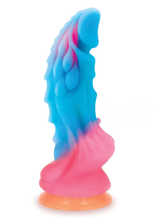 Alien Nation Dragon Silicone Glow in the Dark Creature Dildo - Multicolor Default Title