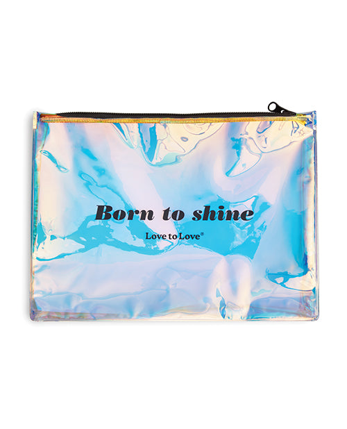 'love To Love Born To Shine Pouch Black Onyx