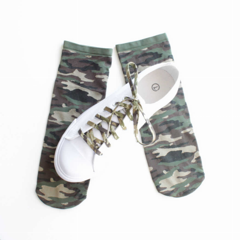 Camouflage Shoelaces - Footwear