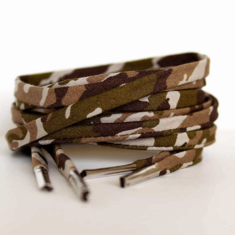 Camouflage Shoelaces - Footwear