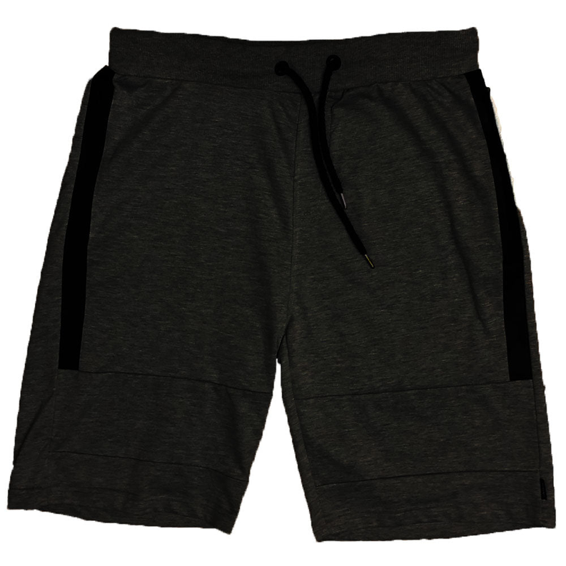 BLACK ZIP POCKET SHORTS - 1 / 2XL - Unisex Fashion