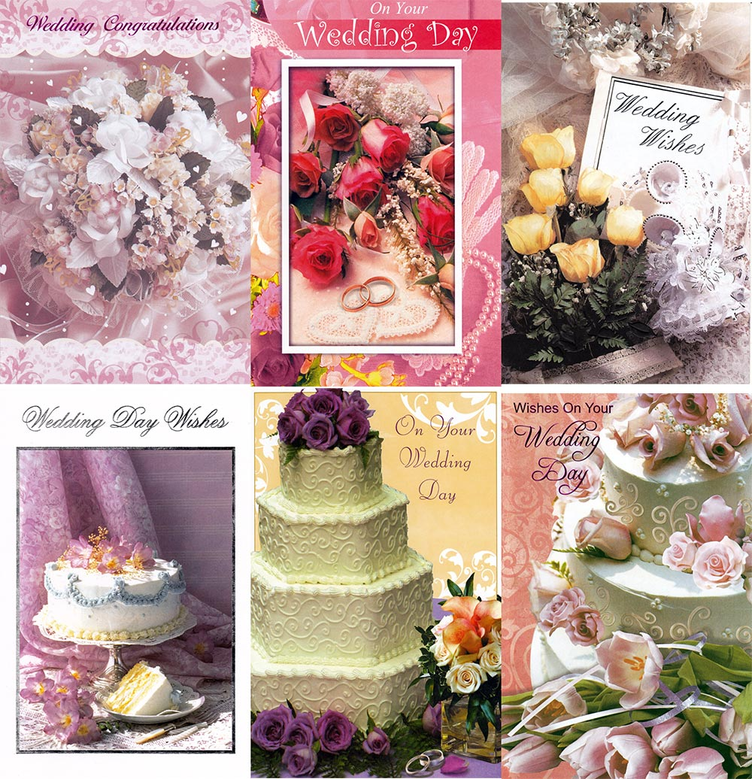 60 Assorted Wedding Cards - Parties & Occasions | 15-Days, CN, Parties & Occasions
