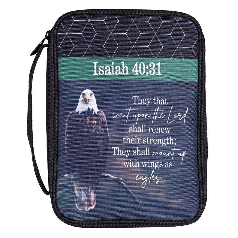 Bible Case Eagle Isaiah 40:31 - 1 / Large - Bags & Wallets