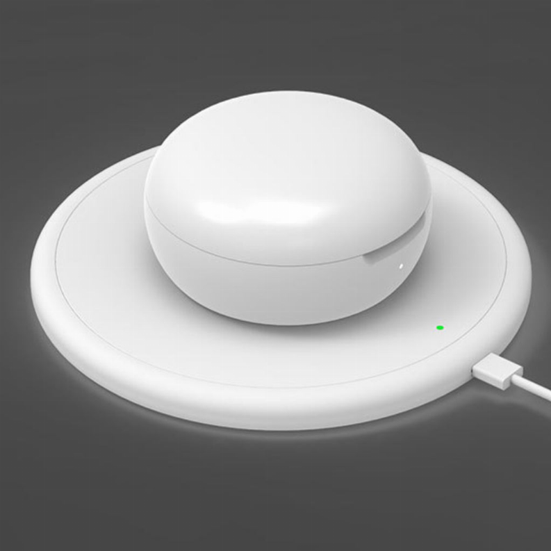 All Charged Up Bluetooth Earbuds With Wireless Charging Pad - Electronics