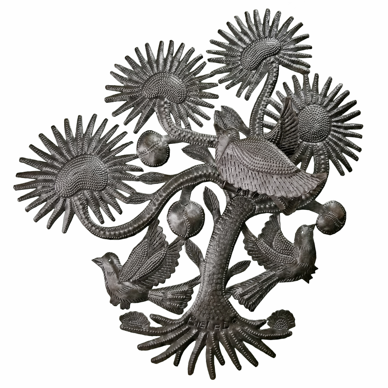 3D Bird in Blooming Bush - Home Decor | 14-day Return Window, Home & Garden, Home Decor