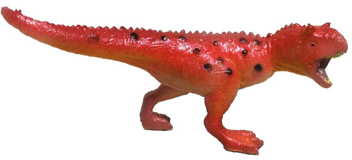 Dinosaur Assortment B, 3" Dinos in Clear Container 6pcs - Toys