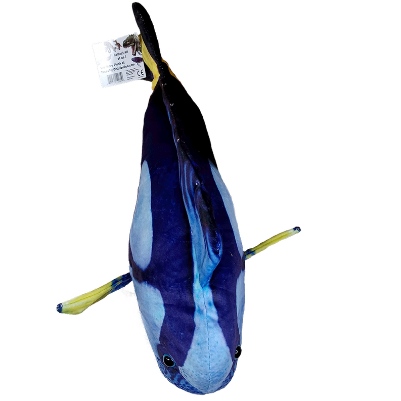 Blue Tang Aquatic Fish Plush Stuffed Animal 16.5" - Toys