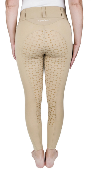 EQUINE COUTURE NICOLE FULL SEAT BREECH - SAFARI / 1 / 32 - Equestrian Apparel