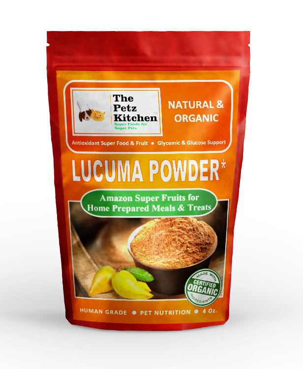 The Petz Kitchen Lucuma Powder natural & organic pouch, 4 oz bag