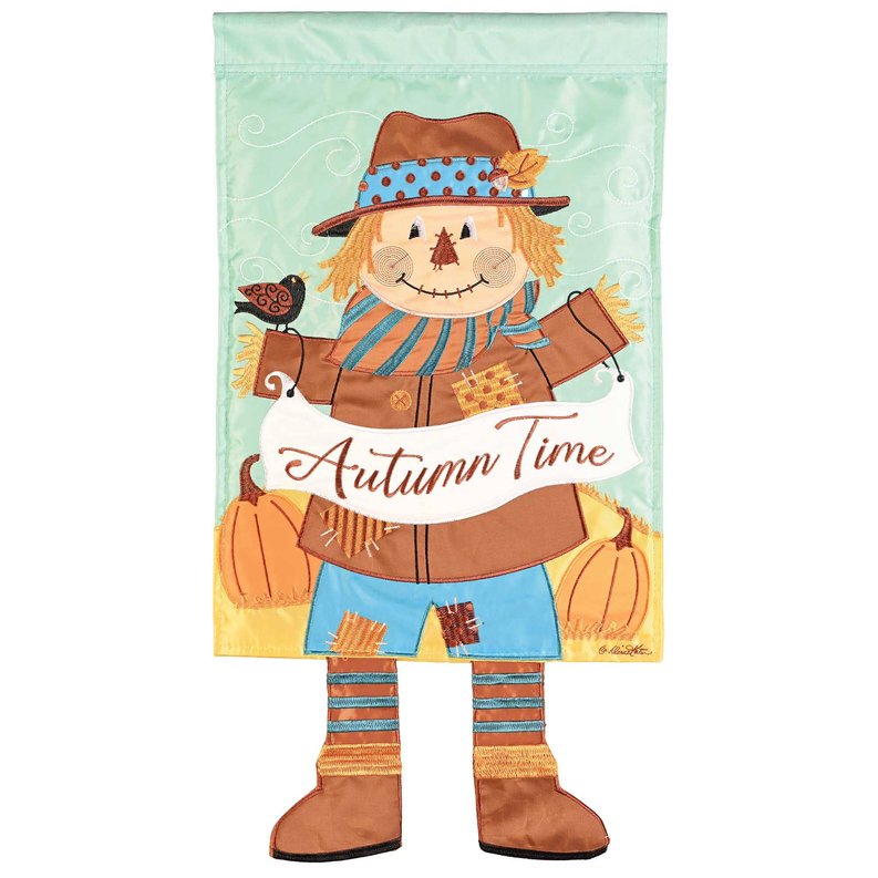 Crazy Leg Scarecrow Autumn Time - 1 - Home Decor
