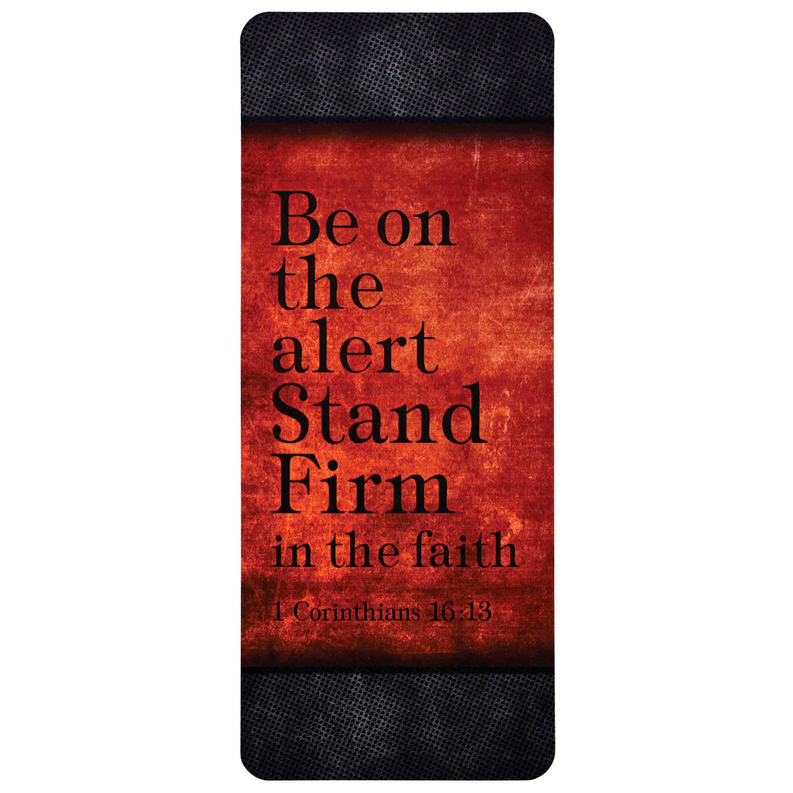 Bookcard Be On The Alert Stand Firm - 12 - Religious Jewelry