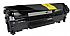 Black toner cartridge with compact rectangular design