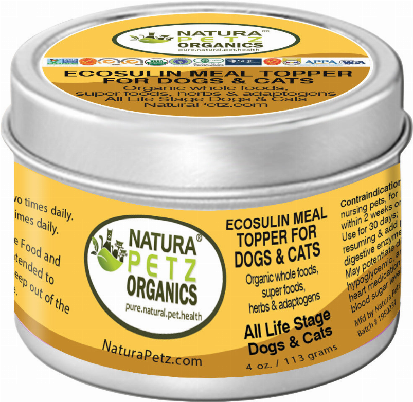Ecosulin Meal Topper Pancreatic Support Meal Topper For Dogs And Cats* - for Cats Turkey Flavoring / 1 - Treats