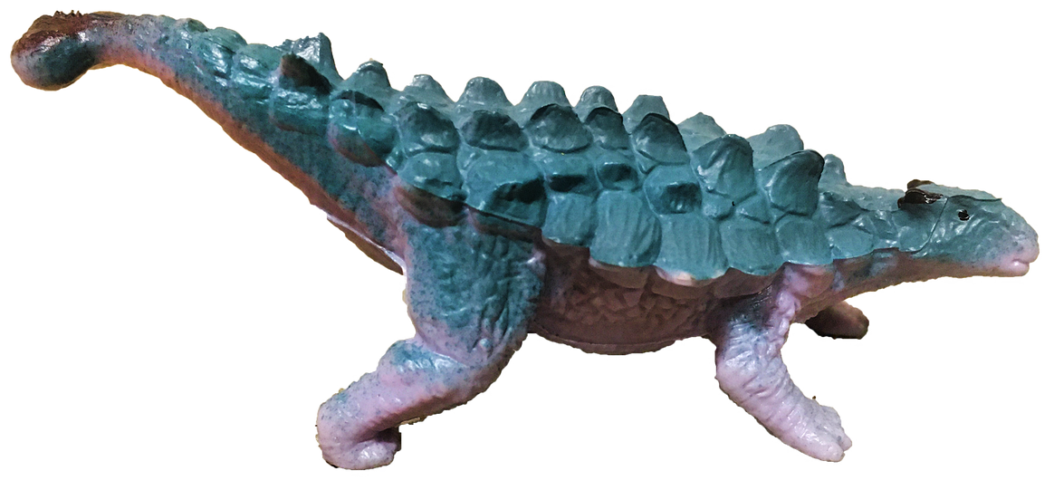 Dinosaur Assortment A, 3" Dinos in Clear Container 6pcs - Toys
